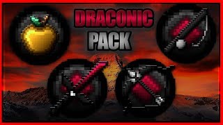 ★ Minecraft PvP Texture Pack l DRACONIC 32X 1718 ★ [upl. by Sloatman750]