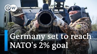 Germany to double military aid to Ukraine in 2024  DW News [upl. by Aniez]