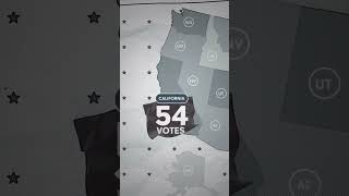 What is Electoral College How is US President selected trumpshortsshort trending viralvideo [upl. by Aillemac258]