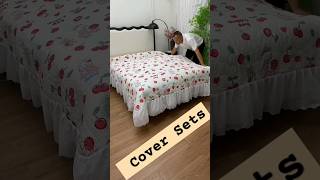 Pure Cotton Bed Cover Sets 3Piece amp 4Piece Options for All Seasons purecotton modernspacesavers [upl. by Finny]