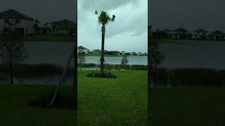 Estero Florida on October 9 2024 hurricane hurricanemilton footage [upl. by Alyhs]