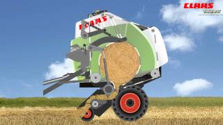 CLAAS VARIANT 385360 animation  2010 [upl. by Sitoeht]