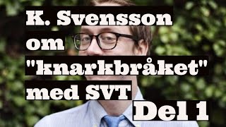 K Svensson om quotknarkbråketquot med SVT del1  Crazy Town 127 [upl. by Eelyac978]