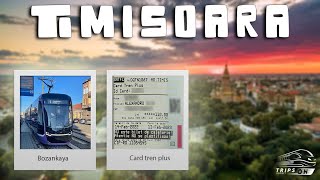 TIMISOARA  Centru Tramvai BOZANKAYA Card Tren Plus CFR  VLOG [upl. by Aneeles]