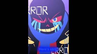 Fanon error sans vs fanon ink sans underverse errorsans inksans 1v1 whostronger capcut [upl. by Odlaumor372]