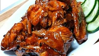 COCA COLA CHICKEN WINGS  STICKY CHICKEN WINGS RECIPE [upl. by Minta]