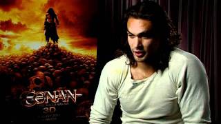 Conan Questions Part 2 with Jason Momoa [upl. by Gipson]