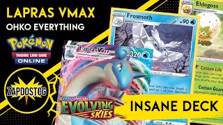 Lapras VMAX Deck Got INSANE With Eldegoss WINS Everything Pokemon TCG [upl. by Fidelis]