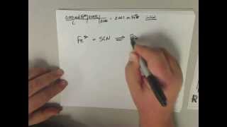 CHEM113L Equilibrium Constant Postlab Analysis [upl. by Aissirac]