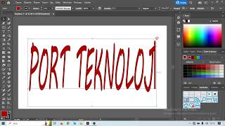 Adobe Illustrator MV Boli Anlatımı Yazım Araçlarıyla Değişimler [upl. by Biebel]