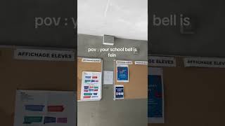 Your school bell is fein tiktok apr1lmds [upl. by Haelhsa258]