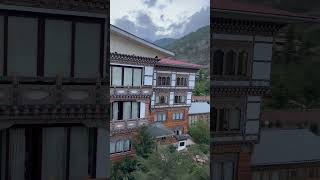 Day 2 in Bhutan 🇧🇹  Stunning Room amp Balcony Views 🌄  Quiet Paradise [upl. by Linette]