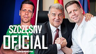 🚨OFICIAL SZCZESNY NUEVO PORTERO DEL BARÇA  PRIMERAS PALABRAS Y TODOS LOS DETALLES [upl. by Raynell]