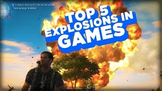 Top 5 Video Game Explosions [upl. by Navad]