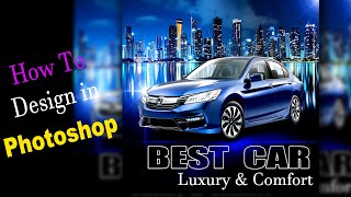 Top Photoshop EXPERT Reveals Best Car Poster Photo Editing Techniques [upl. by Yrrat]