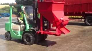 Hydraulic Concrete Skips By DREie [upl. by Socha]