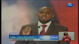 Full second Kenyan presidential debate on Economy Integrity and Land [upl. by Akihsal]