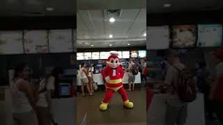 Jollibee performing at the counter [upl. by Edyaw590]