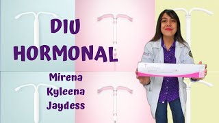 DIU Dispositivo Intrauterino Hormonal Mirena Jaydess Kyleena MedifemGT Dra Ale Andrino [upl. by Sommer849]