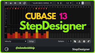 STEP DESIGNER IN CUBASE 13 [upl. by Annael62]