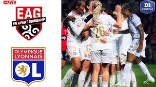 Guingamp vs Lyon feminine Corventina Live [upl. by Flavian]