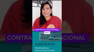 Por que colocar 2 contratantes no contrato educacional [upl. by Atinuhs]