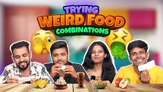 We Tried The Weirdest Food Combinations Ever🍕🍋 Crazy Food Challenge weirdfoodchallenge [upl. by Phyl781]