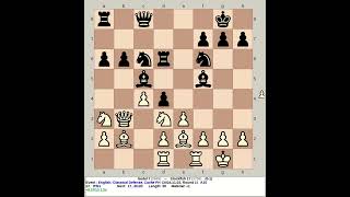 Godel 7 vs Stockfish 17  English Classical Defense chess [upl. by Jannery]