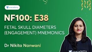 NF100 E38 Fetal Skull Diameters Engagement Mnemonics  Dr Nikita Nanwani [upl. by Loftis542]