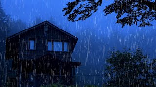 Barulho de Chuva para Dormir Profundamente e Relaxar ⛈ Som de Chuva no Telhado e Trovões 15 ASMR [upl. by Nnelg]