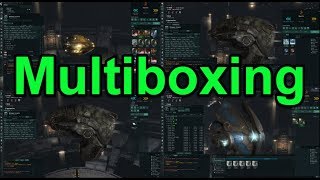 Legit Method for Multiboxing  EVE Online Live Presented in 4k [upl. by Snashall]