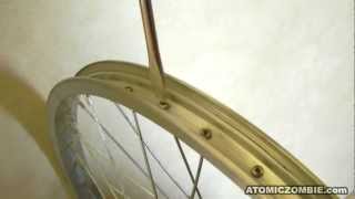 36 Spoke Wheel Lacing  003 [upl. by Arinayed907]