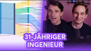 31Jähriger Ingenieur mit 181500€ Portfolio und 63 Sparrate  Finanzfluss Stream Highlights [upl. by Eylloh]