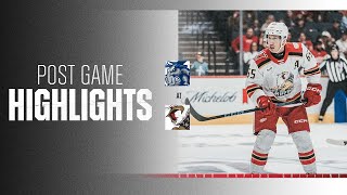 101824  PostGame Highlights  Manitoba Moose [upl. by Lieno400]