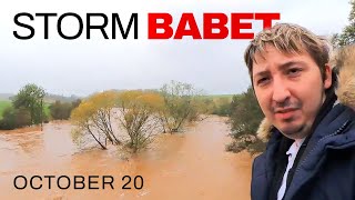 Flooding in Forfar and Brechin Scotland  October 20 2023 StormBabet [upl. by Bonacci]