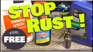 DIY Rust Proofing with Used Motor Oil [upl. by Orfield]