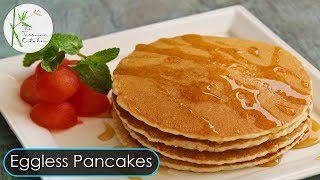 Light amp Fluffy Eggless Pancake  Easy Breakfast Recipe  The Terrace Kitchen [upl. by Miharba67]