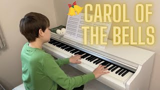 Piano  Carol Of The Bells  Ukrainian Christmas Carol [upl. by Zavras876]