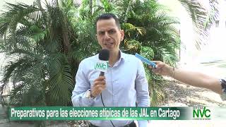 Preparativos para las elecciones atípicas de las JAL en Cartago [upl. by Maisie]