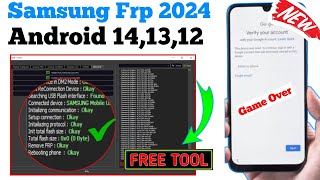 Samsung FRP Tool 2024 All Samsung FRP Bypass Android 1314  no adb  no 0  All CUP  Free Tool [upl. by Ekoorb]