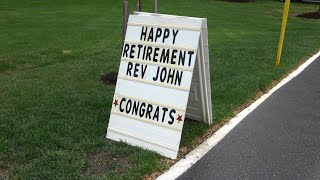 Grace UMC Retirement Parade for Rev John Schaefer [upl. by Weiner]