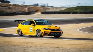 FL5 Type R 13725 Laptime Laguna Seca GridLife 2024 [upl. by Seuqirdor792]