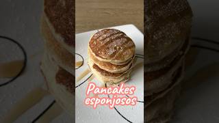 Si no sabes que hacer con las claras de huevo que haz esta receta PANCAKES SÚPER ESPONJOSOS [upl. by Andonis]