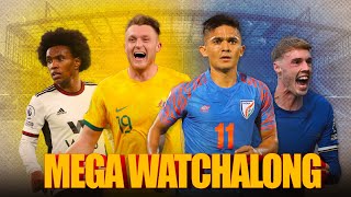 India vs Australia AFC Asian Cup 2023  Chelsea vs Fulham Live Watchalong [upl. by Quickman]