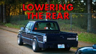 Lowering My Truck With 4 Inch Lowering Blocks  Mazda B2200 [upl. by Ennaer]