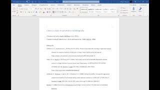 Come citare e creare la bibliografia in automatico [upl. by Rocca]