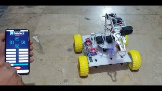 Application Control Pick And Place Robotic Arm Vehicle  Pick and Place Robot  Robotic Arm Vehicle [upl. by Konrad16]