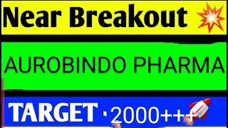 AUROBINDO PHARMA SHARE LATEST NEWS TODAYAUROVINDO PHARAM SHARE ANALYSISAUROBINDO PHARMA SHARE NEWS [upl. by Arlana]