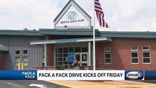 Pack a Pack school supplies drive kicks off Friday [upl. by Nosle]