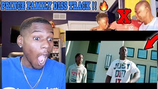 The Prince Family DISS TRACK 💿 Official Music Video REACTION [upl. by Tteve]